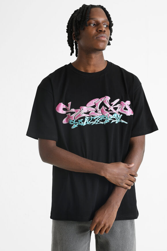 Oversize T-Shirt - Schwarz