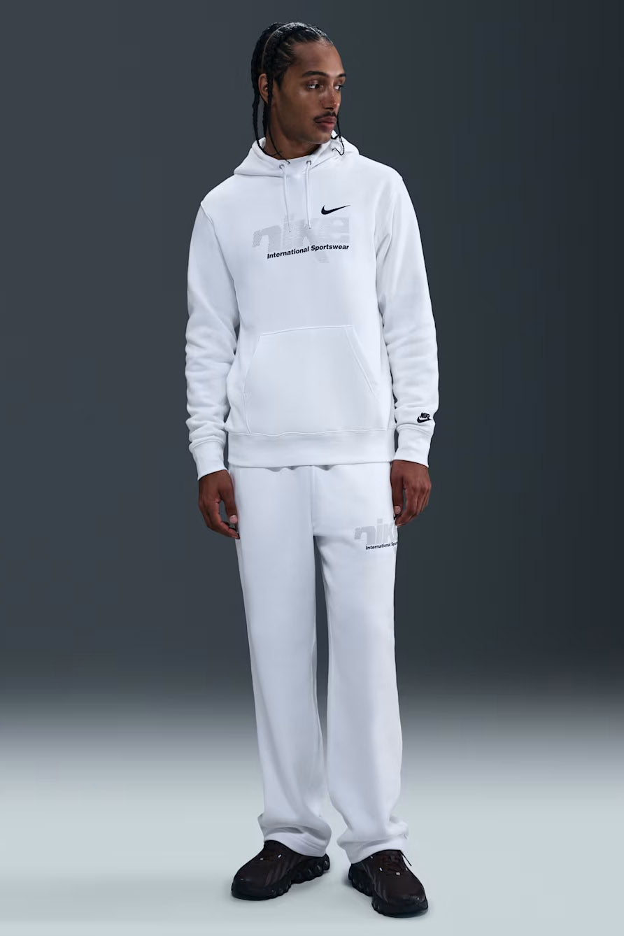 Sportswear Club Fleece Kapuzensweatshirt - White