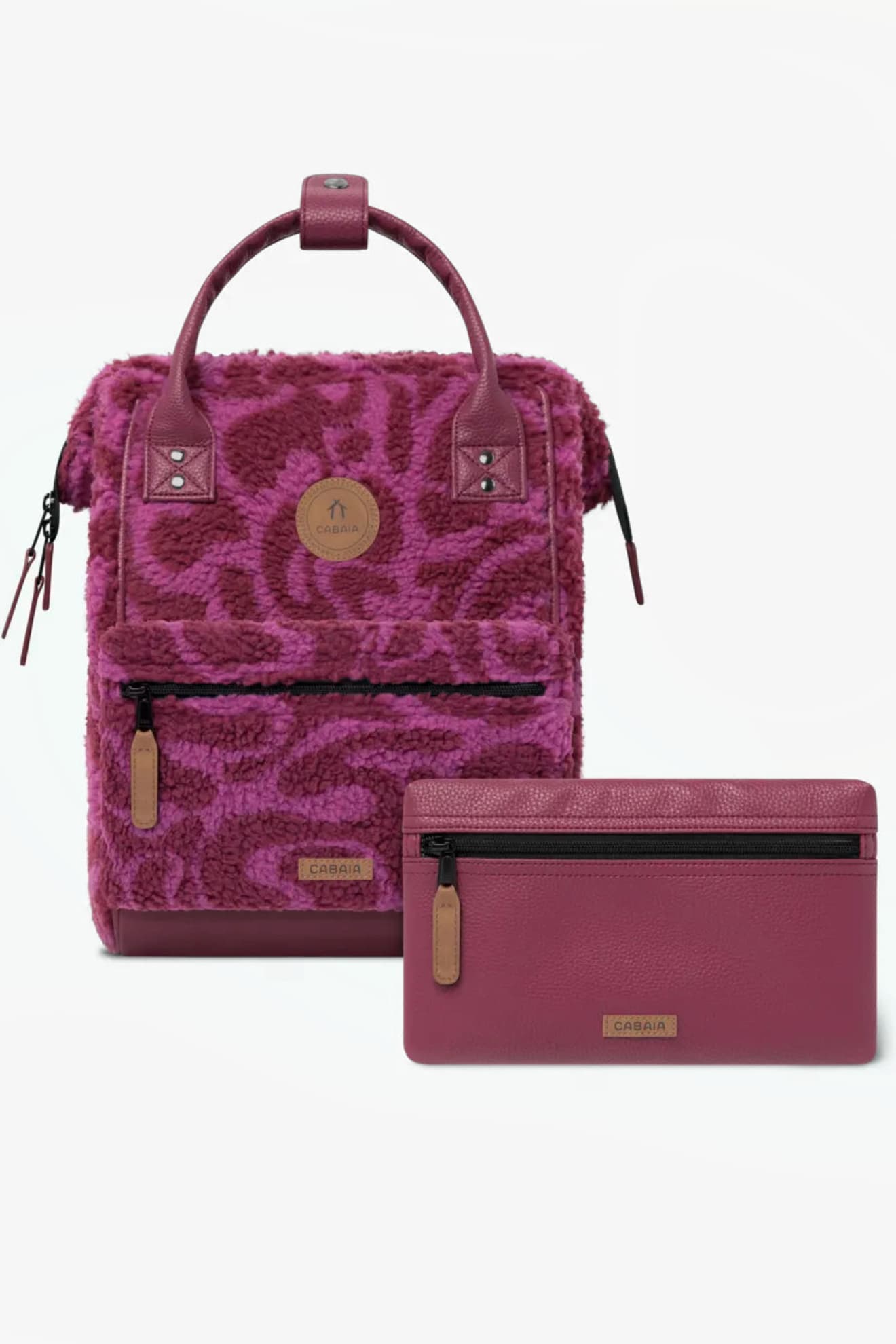 Aqaba Teddy Rucksack 12L - Pink