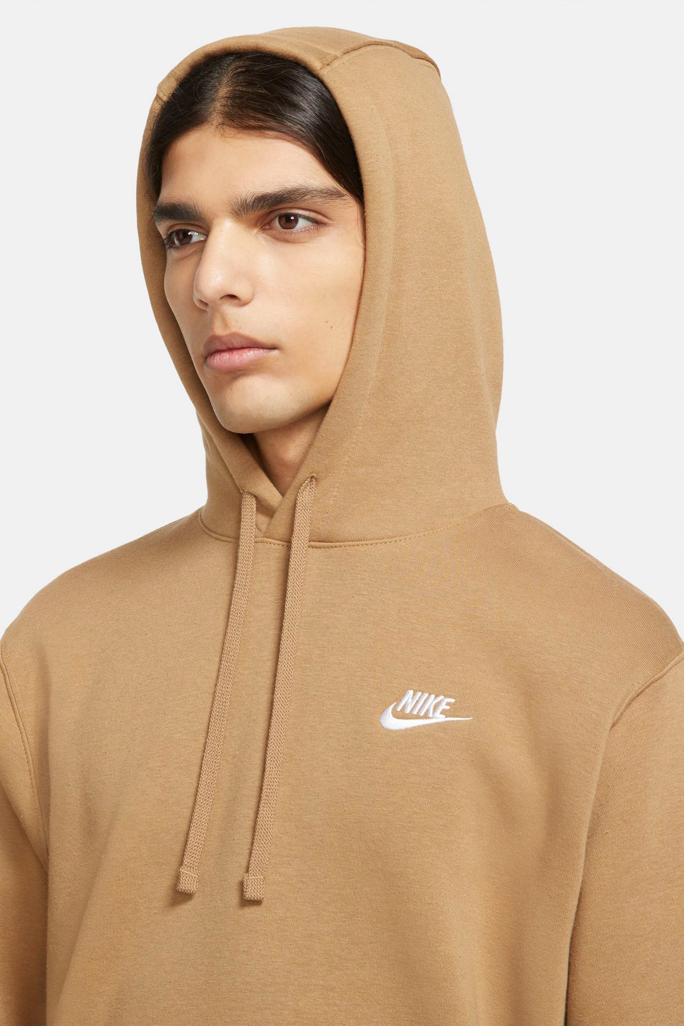 Sportswear Club Fleece Kapuzensweatshirt - Dark Driftwood