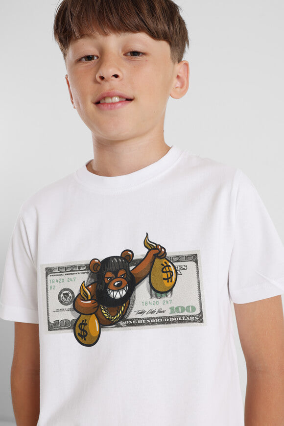 Money Bear T-Shirt - White