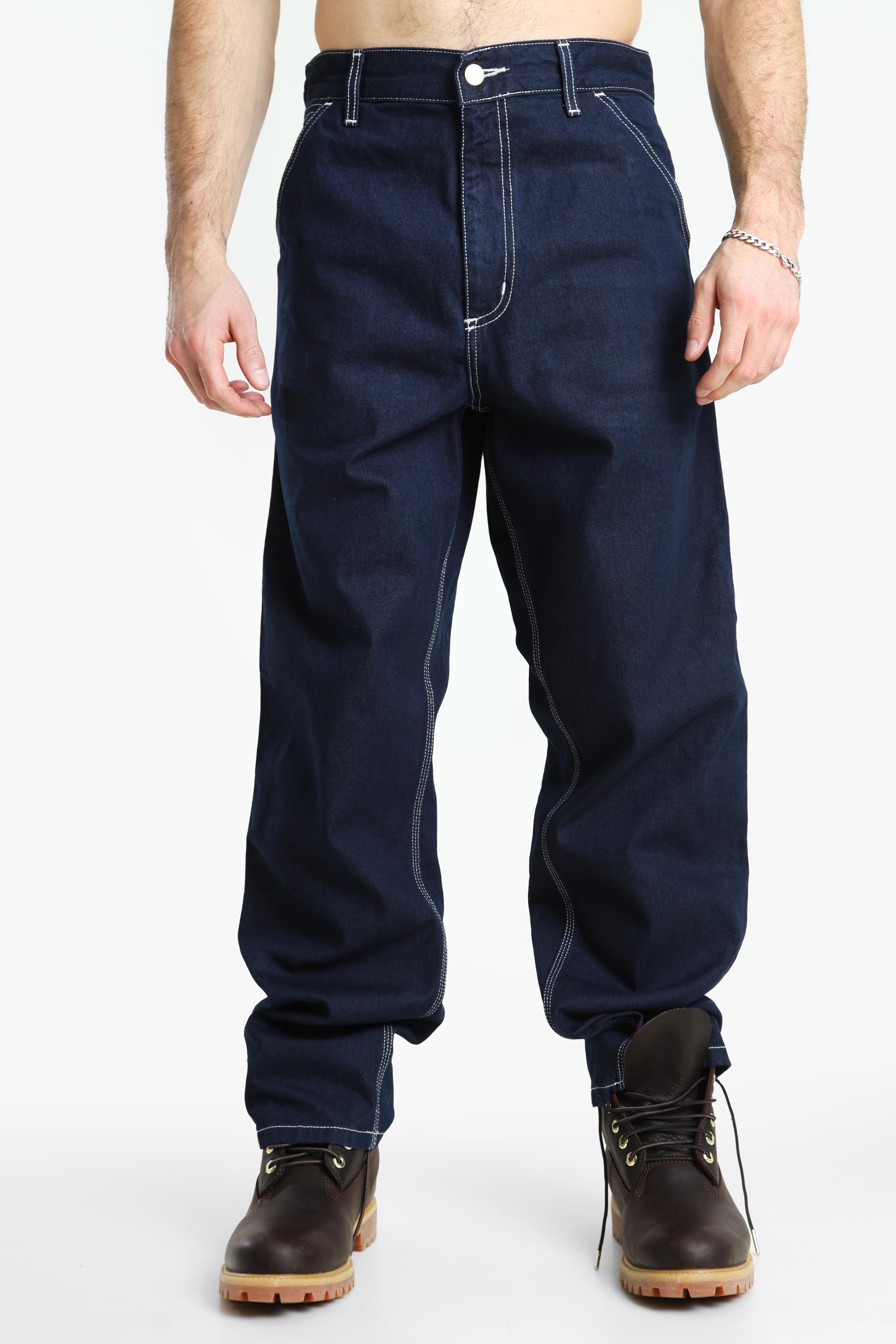Relaxed Straight Fit Jeans L32 - Blue One Wash