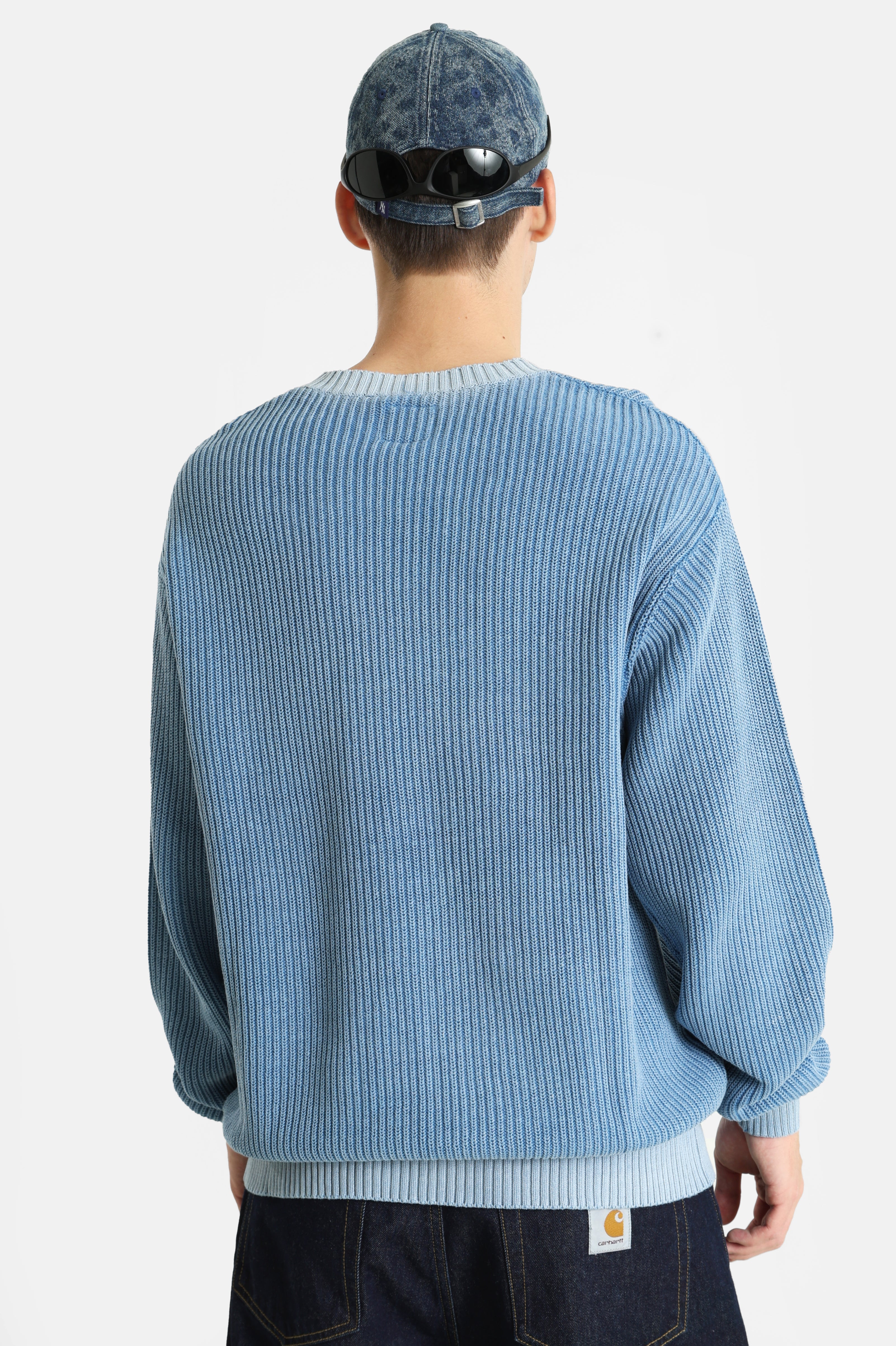 RRDREW Strickpullover - Baleine Blue
