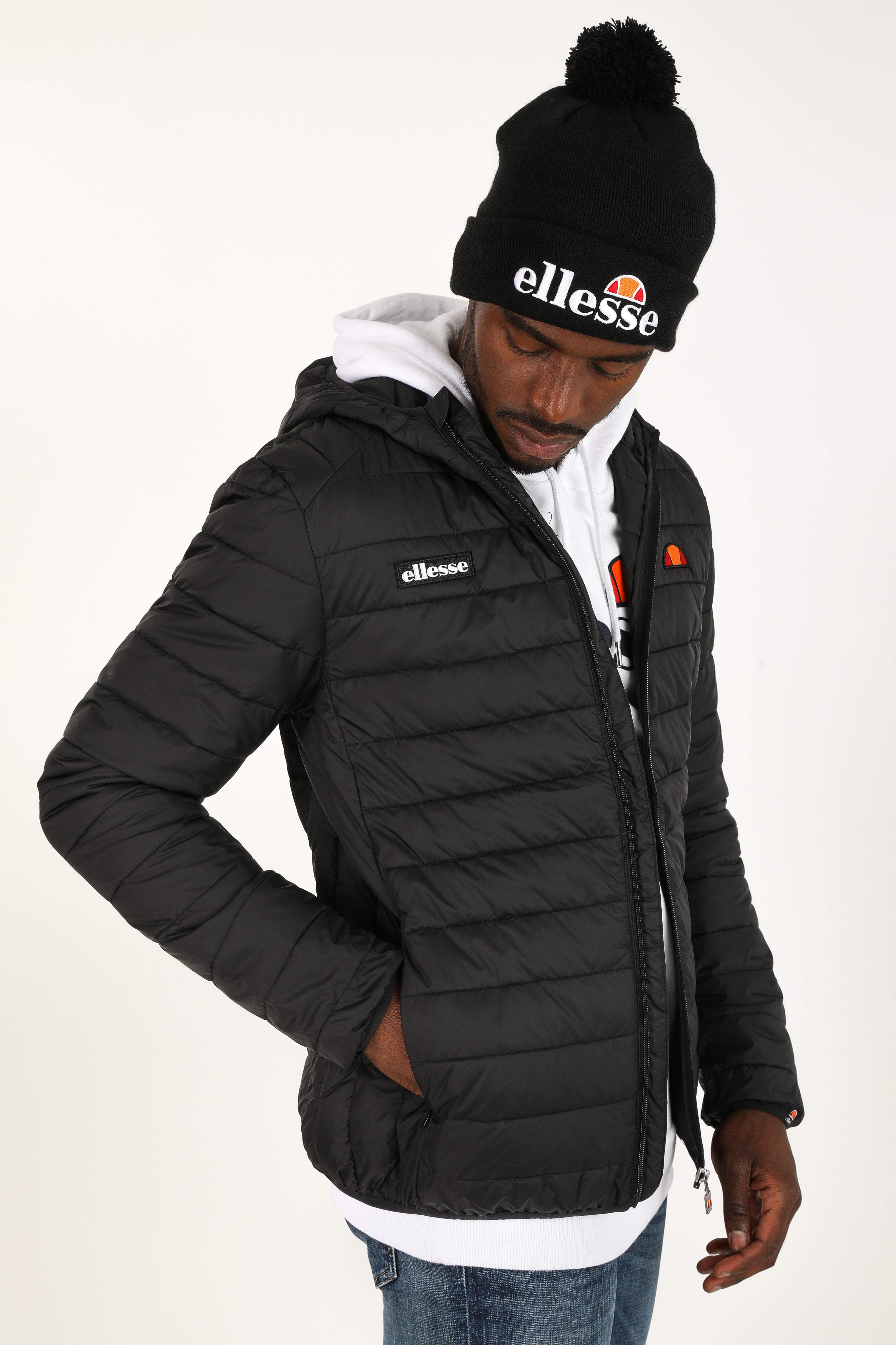 Leichte Gesteppte Jacke - Schwarz
