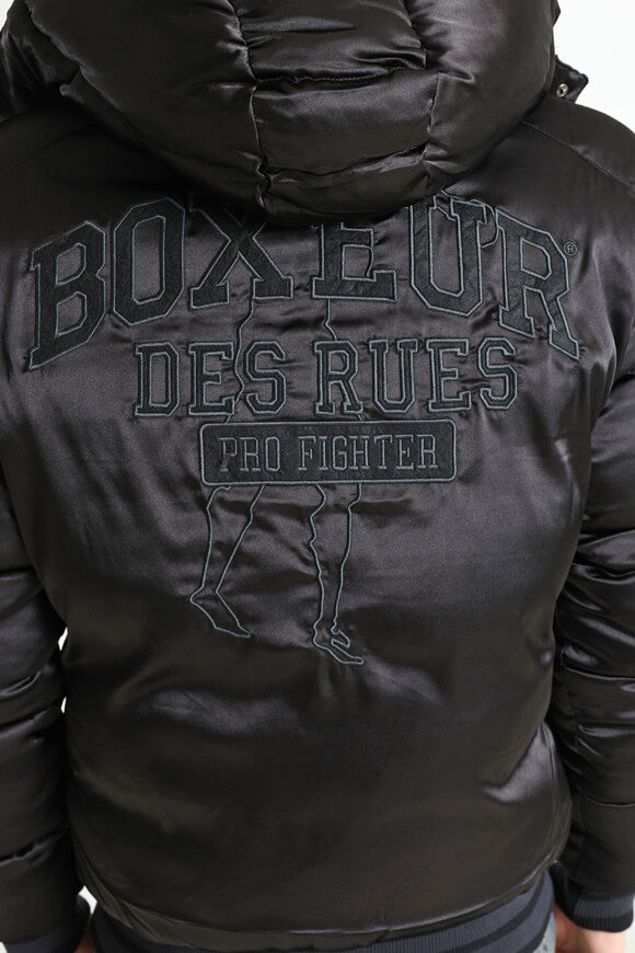 Puffer Bomberjacke - Black