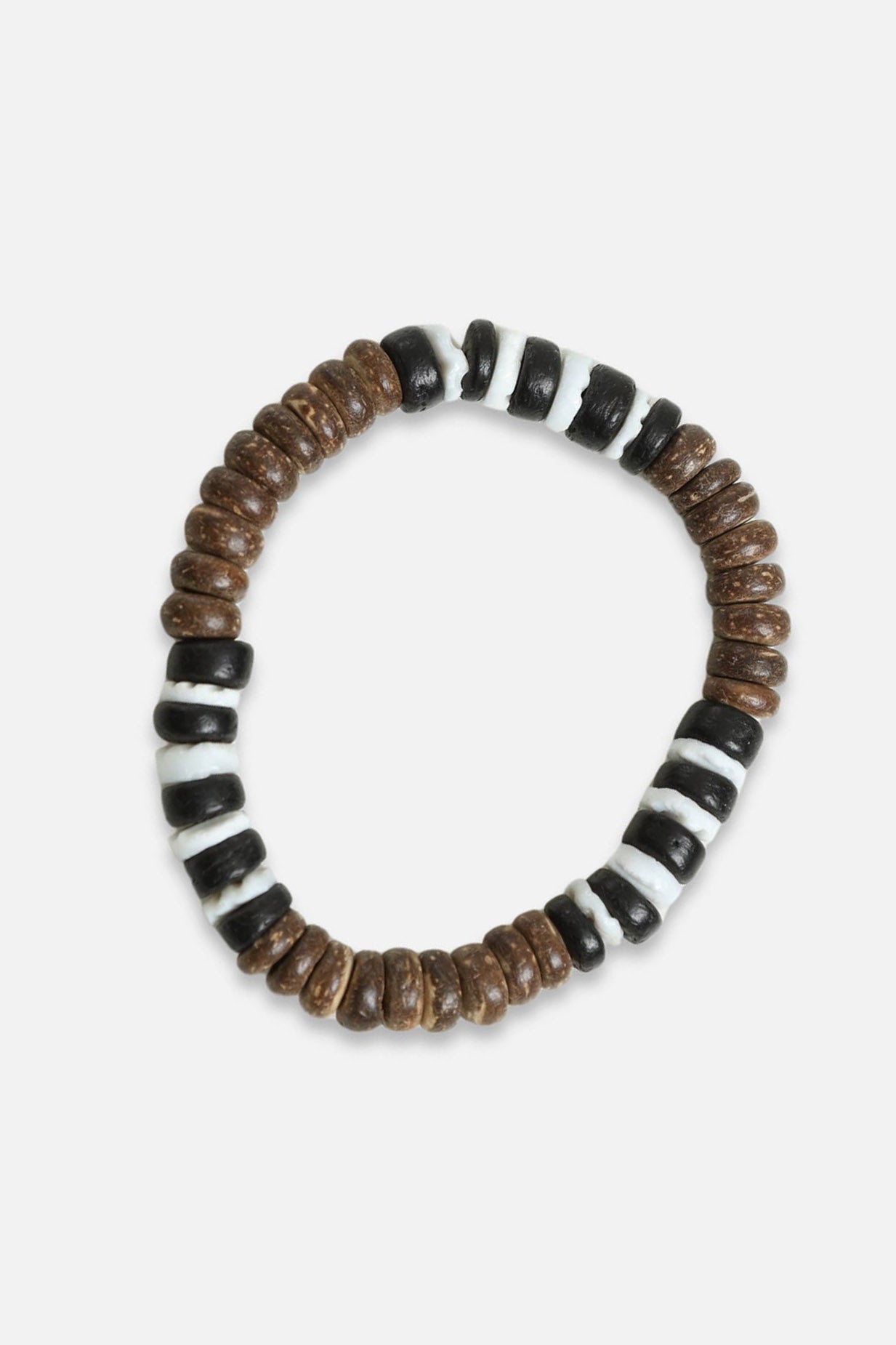 Armband - Brown + White + Black