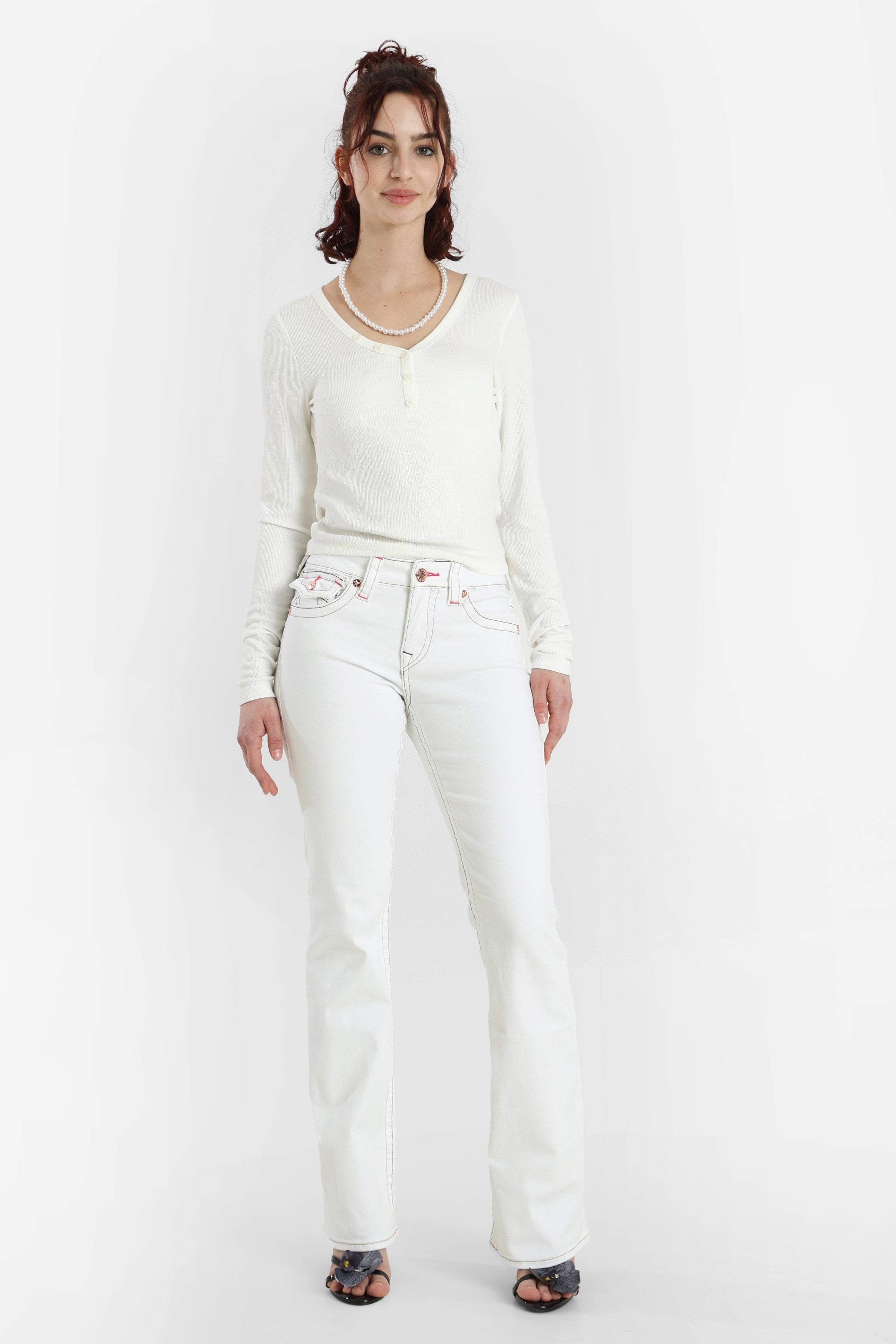 ONLNORA Langarmshirt - Cloud Dancer