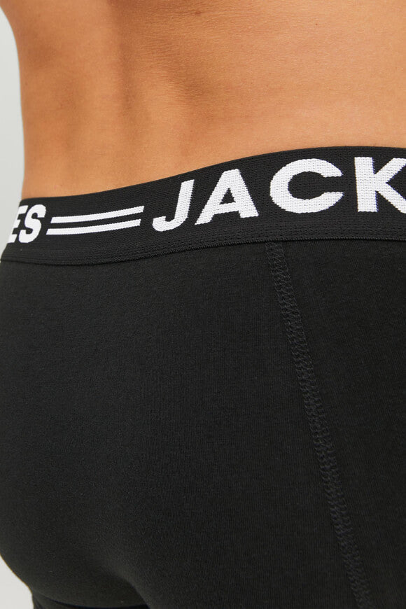 Dreierpack Boxershorts - Schwarz + Weiss