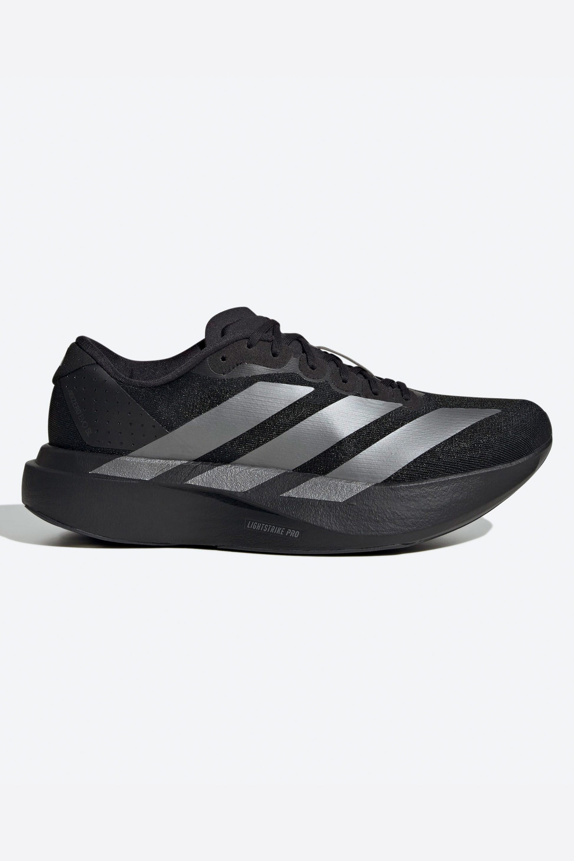Adizero Evo SL Laufschuhe - Core Black + Iron Metallic