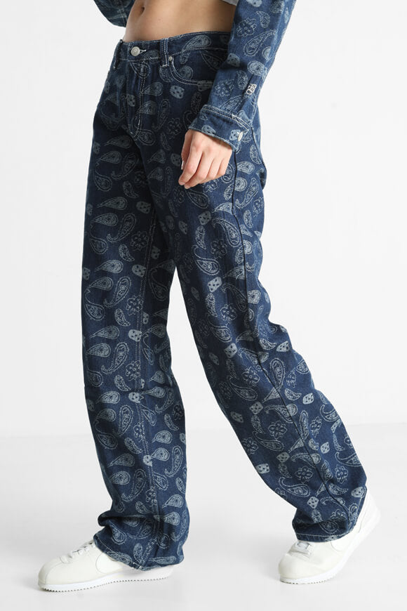Baggy Jeans - Dunkelblau Denim