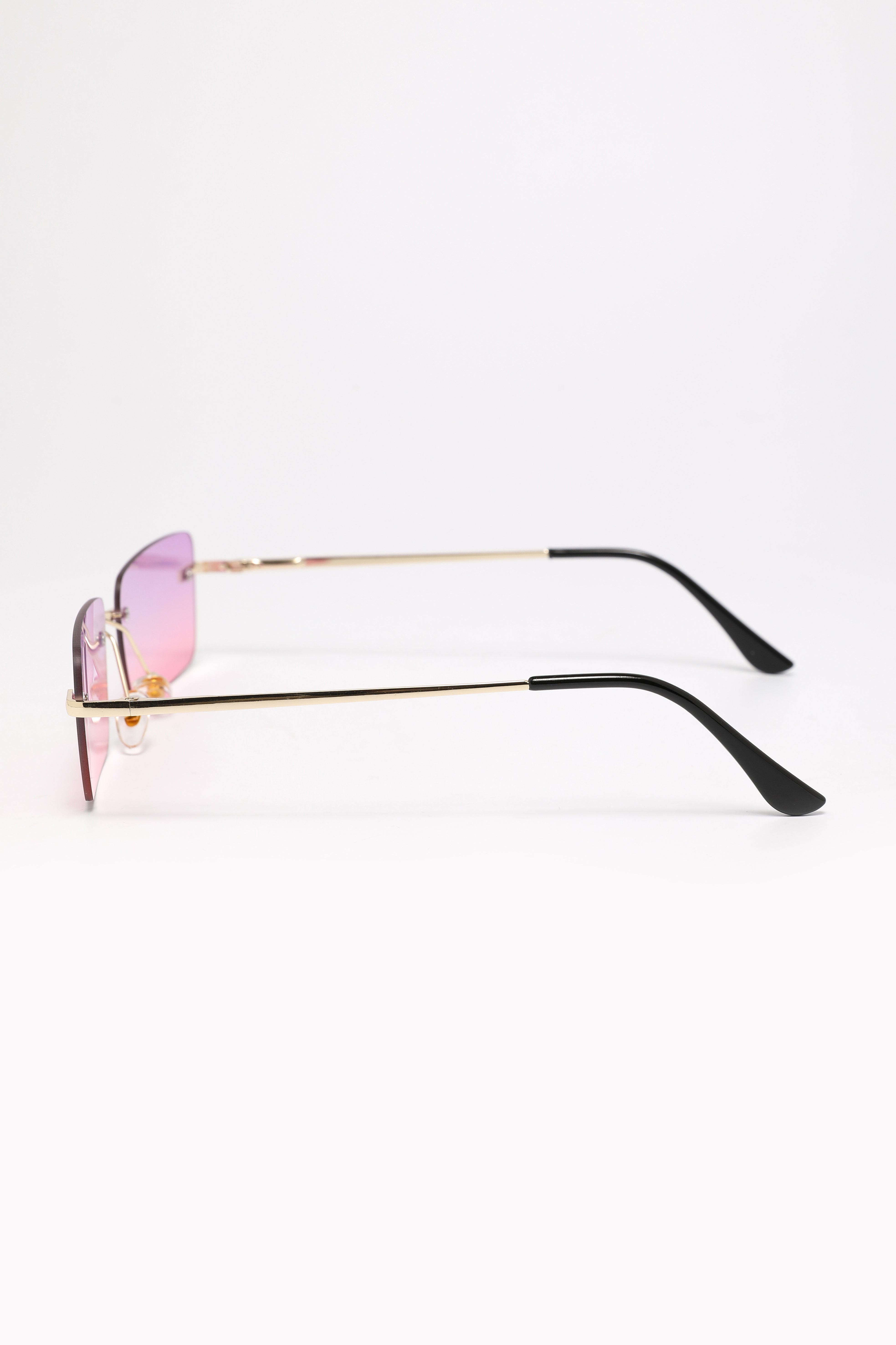 Brille - Gold + Purple Pink