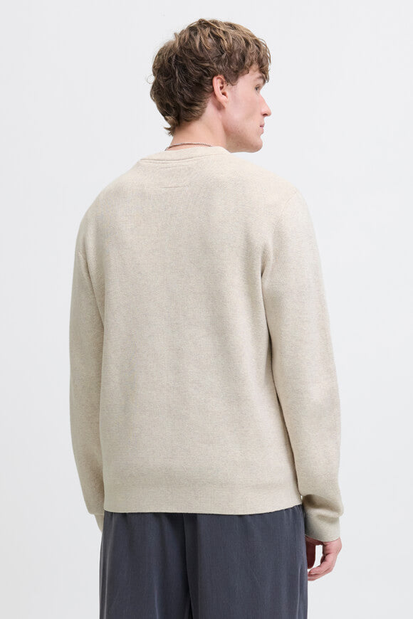 JPRBLAMILANO Strickpullover - Cloud Dancer