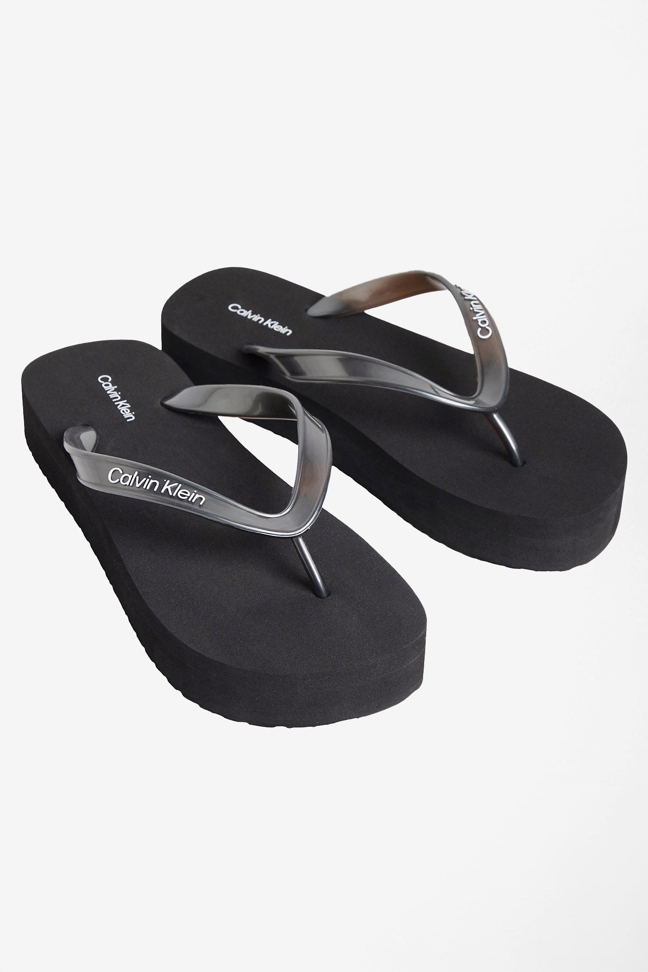 Plateau Flip Flops - Black