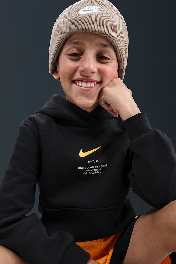 Kapuzensweatshirt - Black