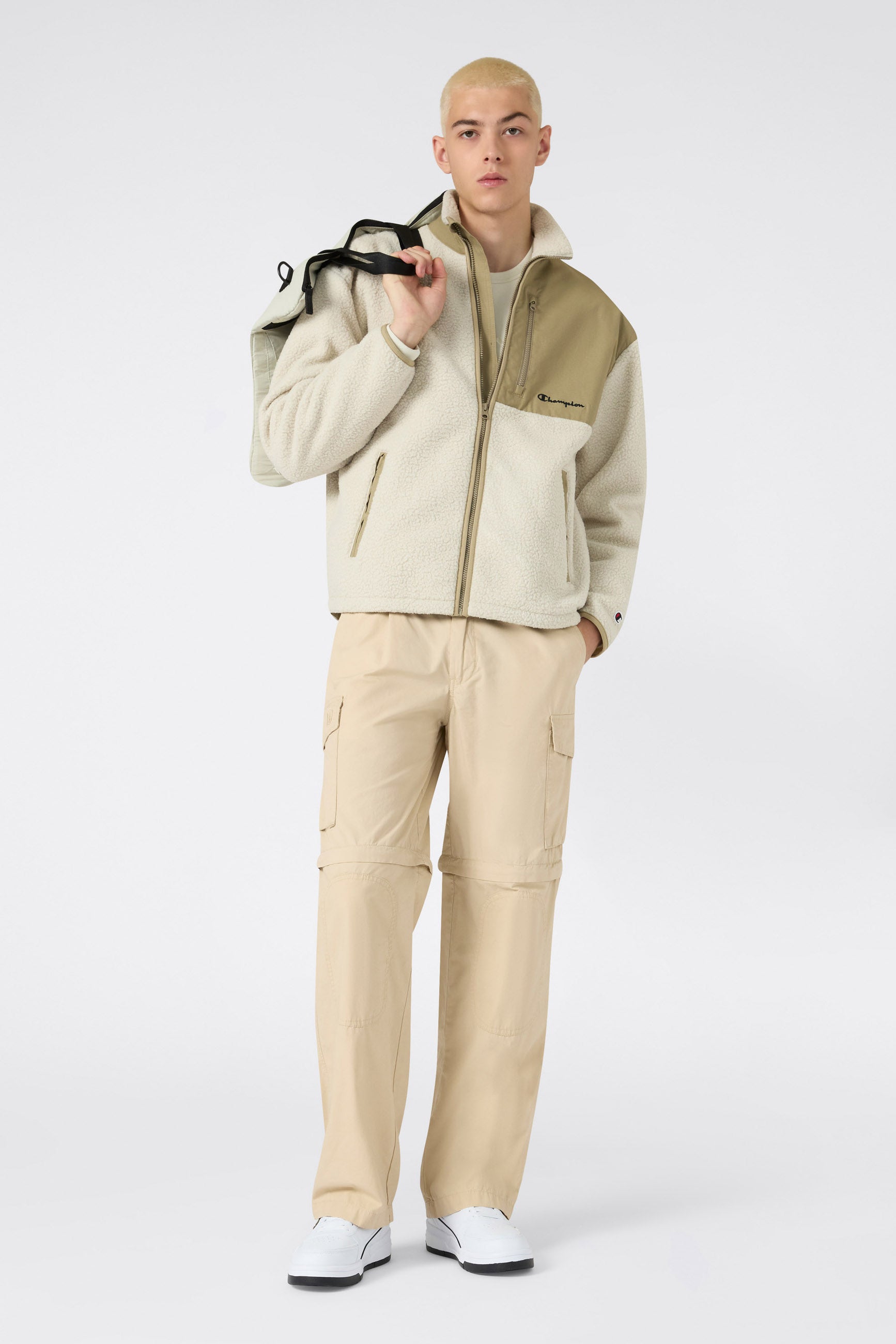 Teddy Jacke - Beige