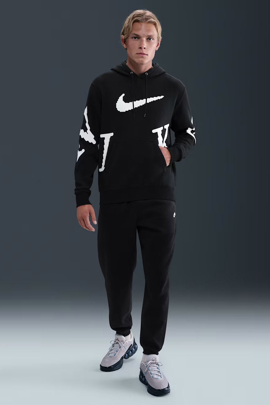 Sportswear Club Fleece Kapuzensweatshirt - Black