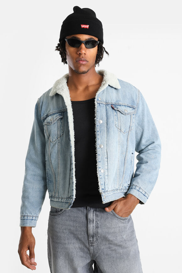 Type 3 Trucker Gefütterte Jeansjacke - Kentucky Blue
