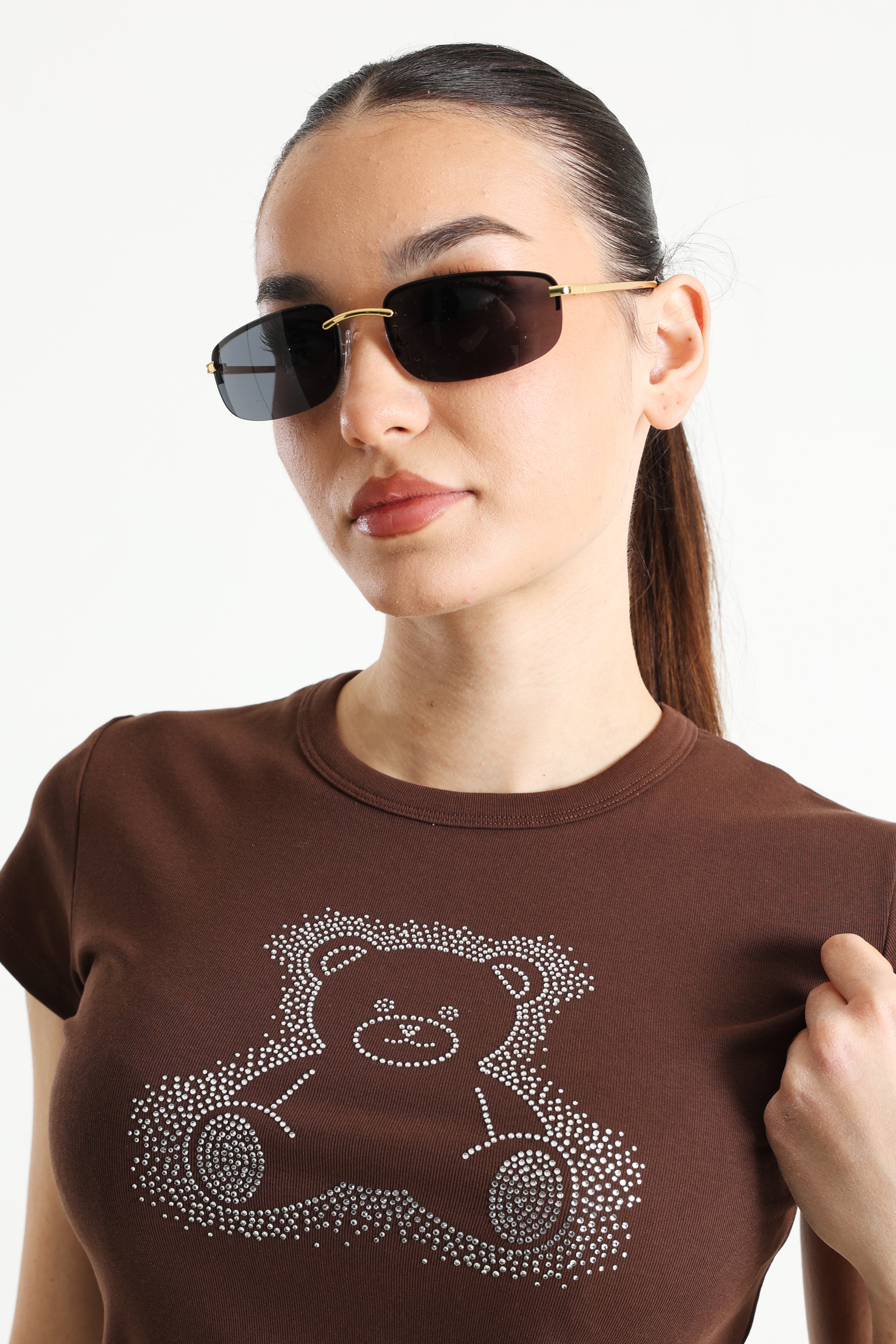 T-Shirt - Braun