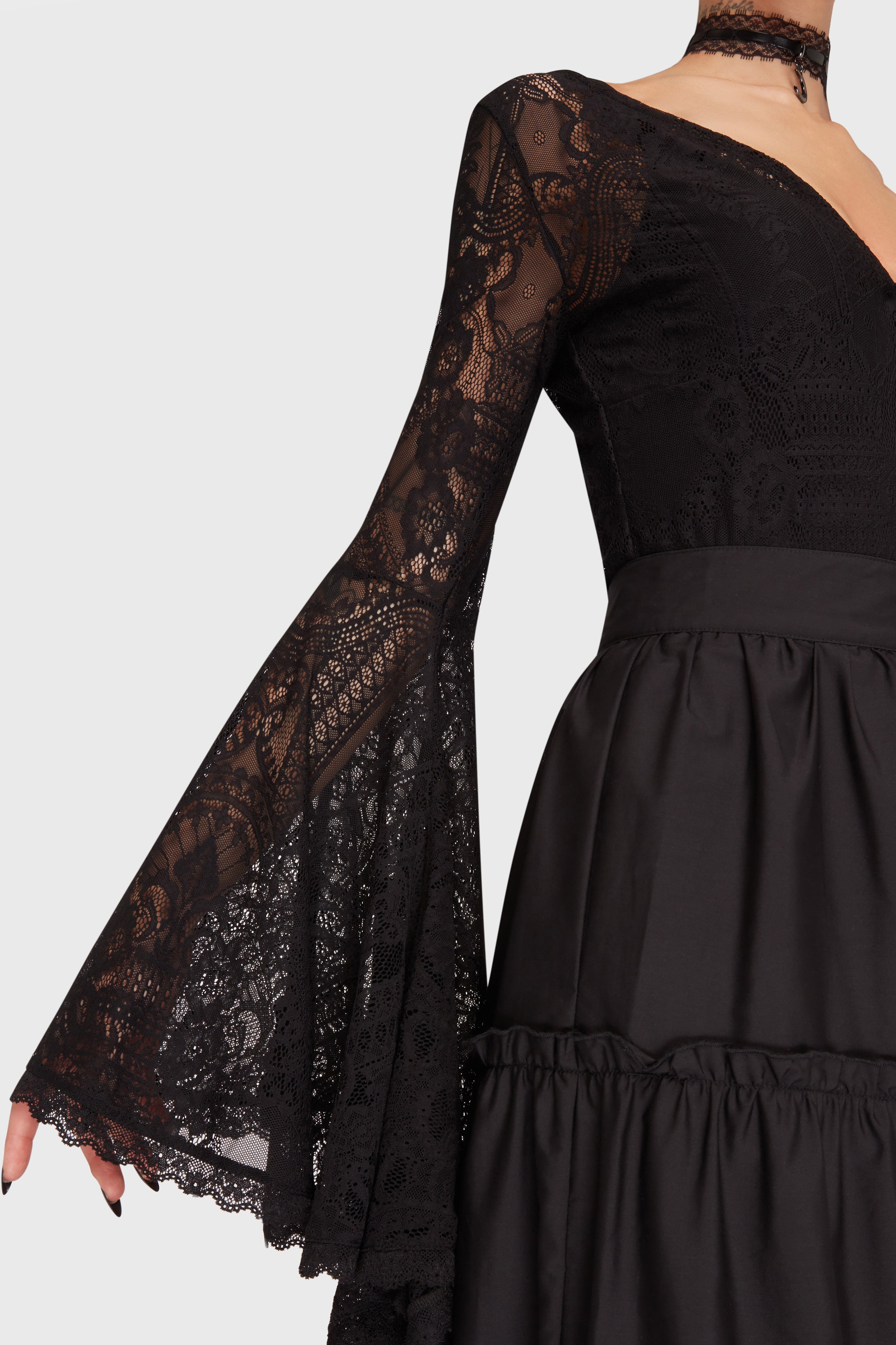 Spitzen Body - Black