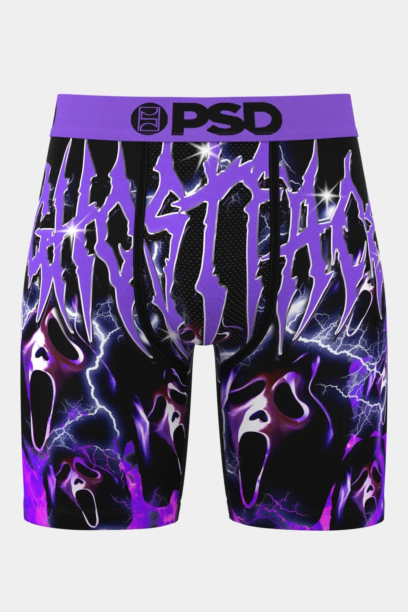 Boxershorts - Purple + Black