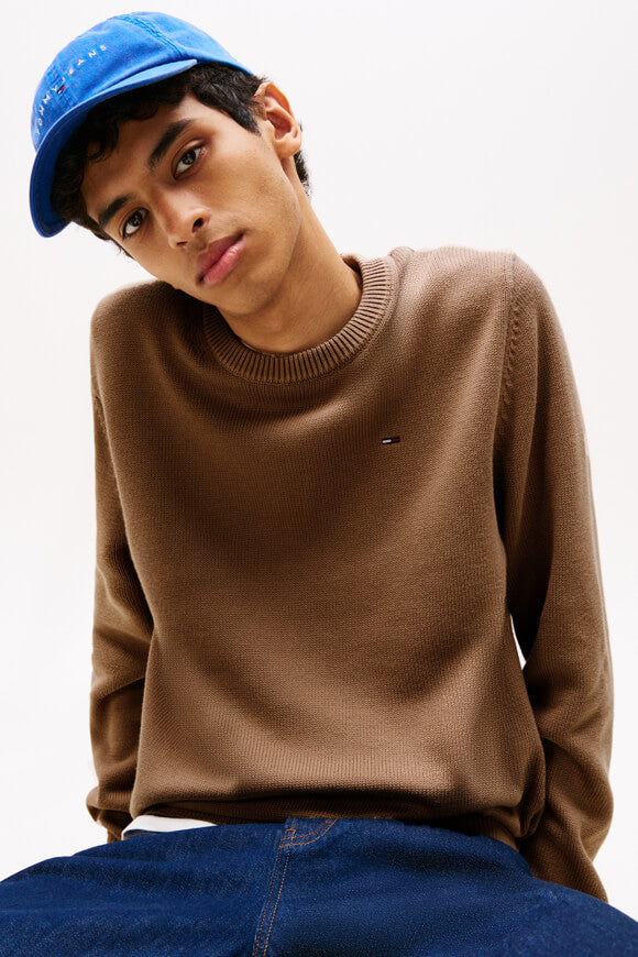 Feinstrickpullover - Pecan Nut