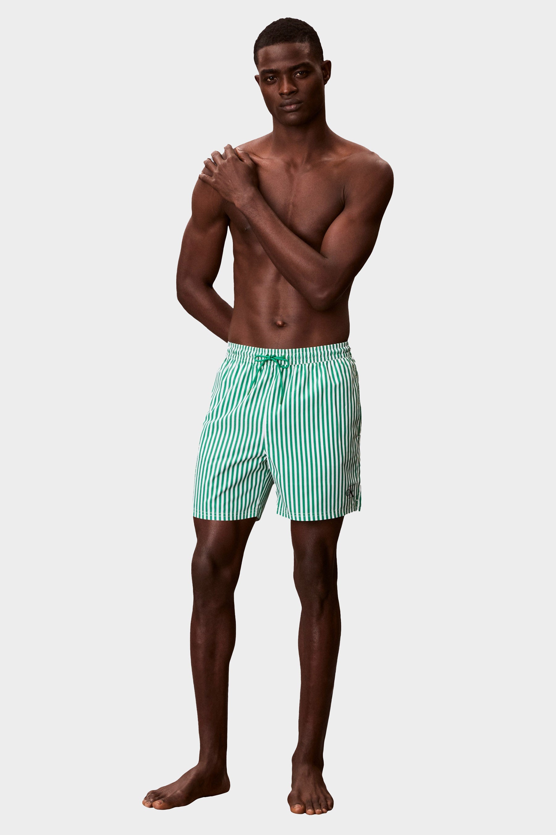 Badeshorts - Gras Green