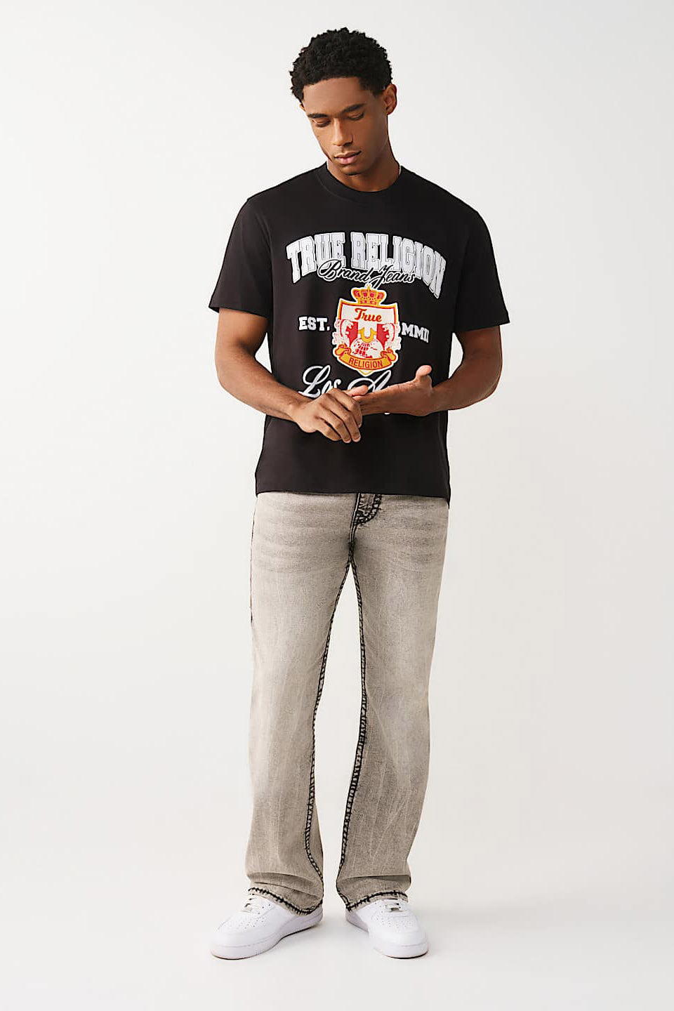 Billy Bootcut Jeans - Grey Washed
