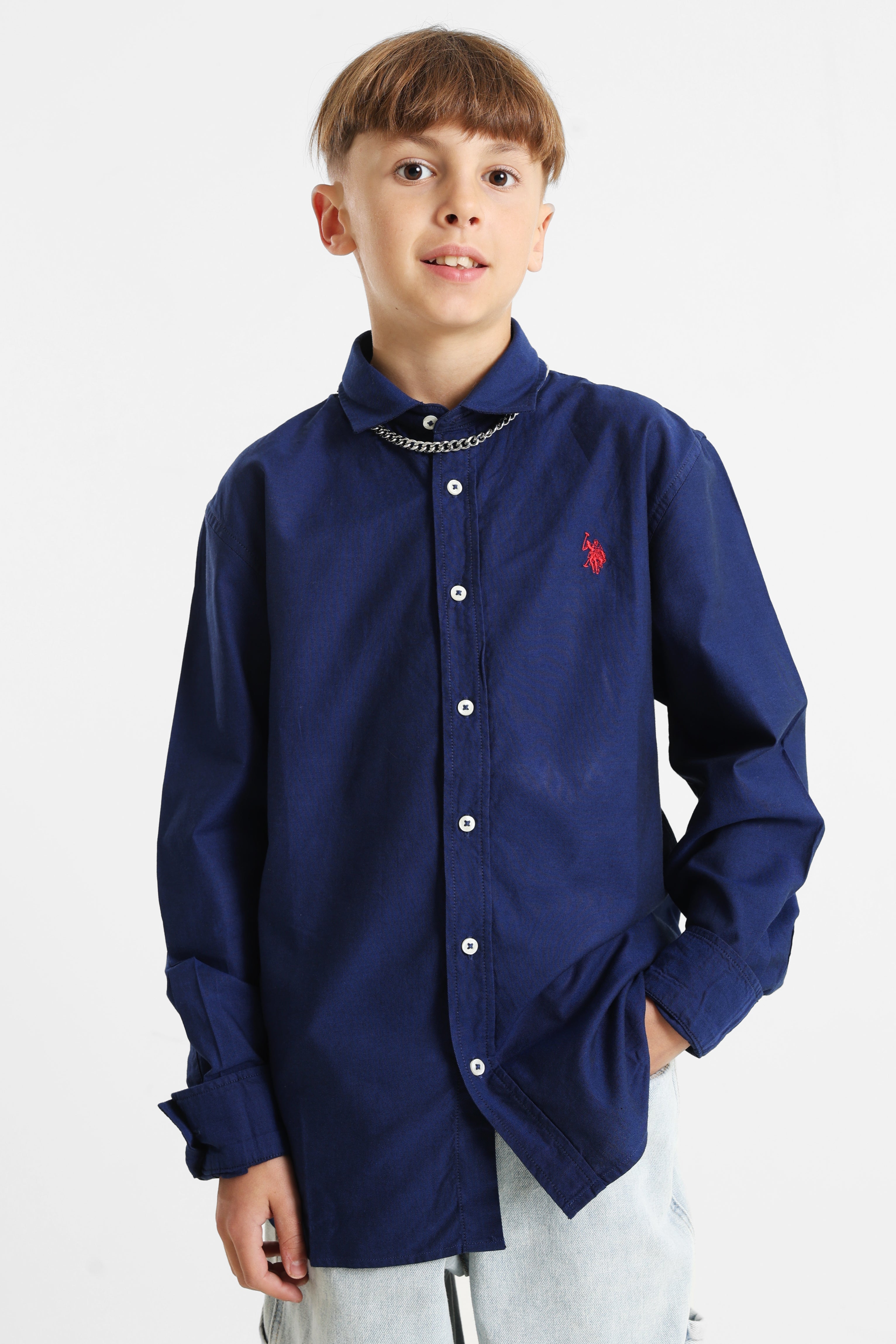 Time Hemd - Dark Blue