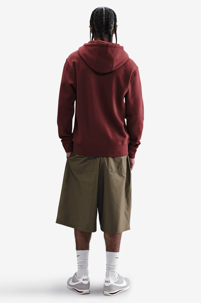 Sportswear Club Kapuzensweatjacke - Dark Team Red