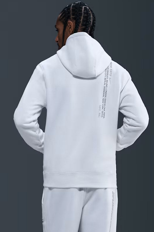 Sportswear Club Fleece Kapuzensweatshirt - White