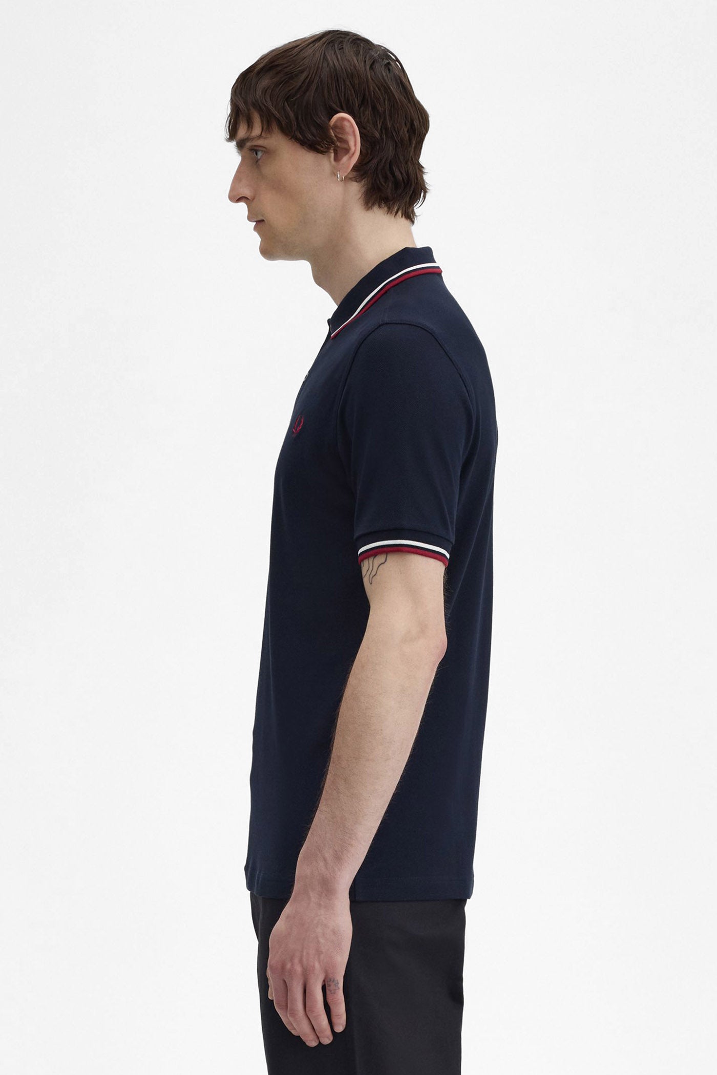Twin Tipped Poloshirt - Dark Navy