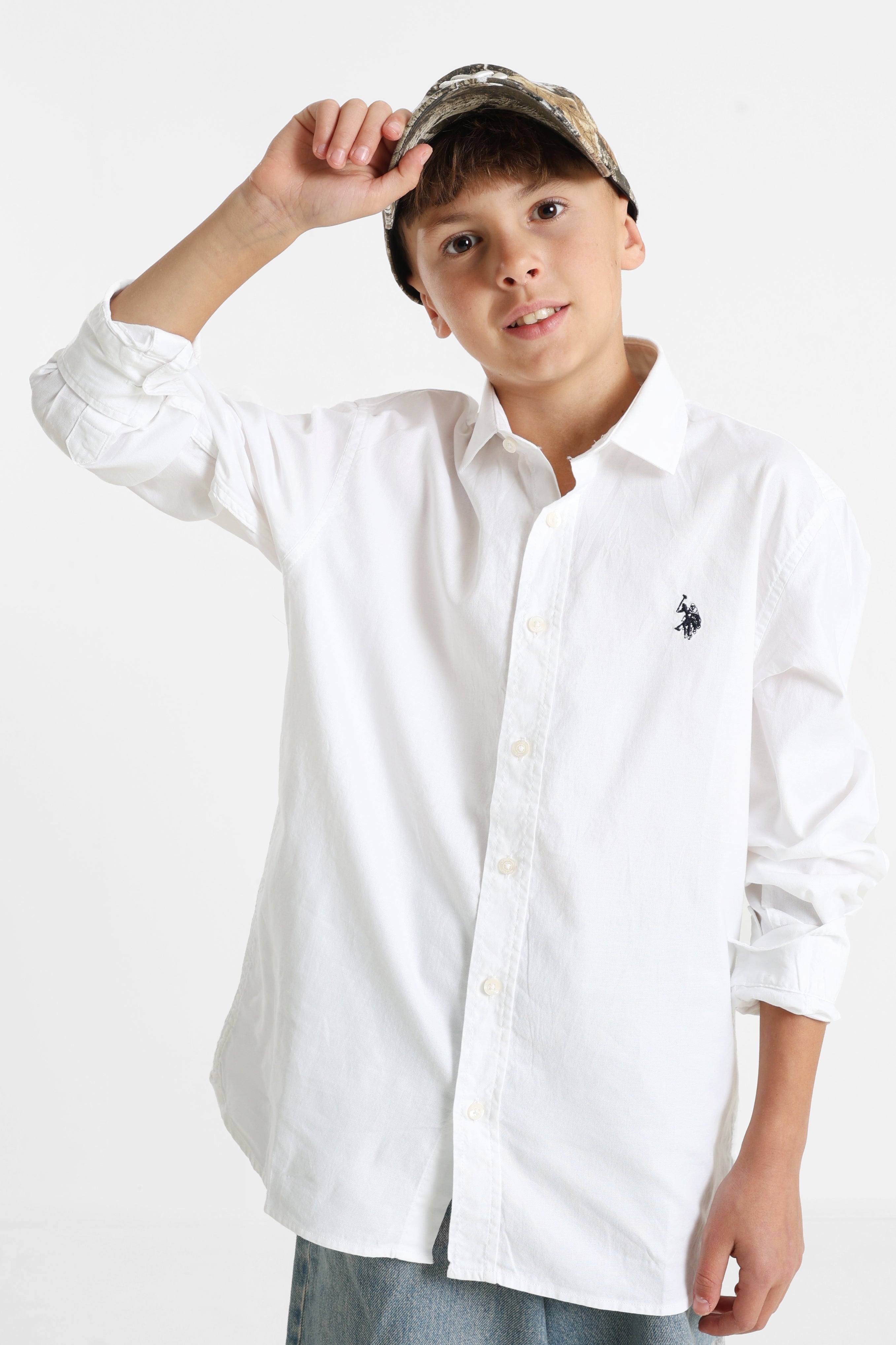 Time Hemd - White