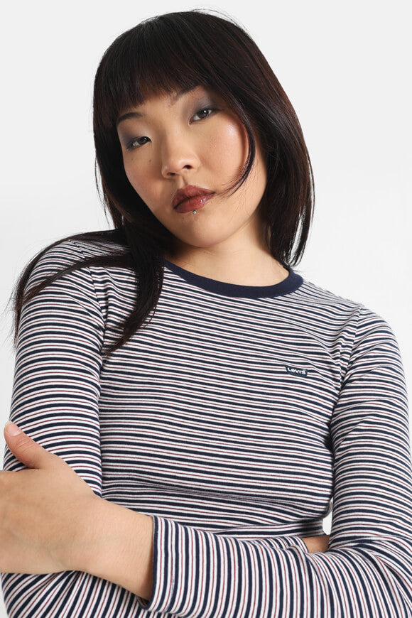 Essential Langarmshirt - Navy Blazer