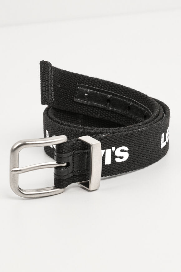 Webband-Gürtel - Schwarz