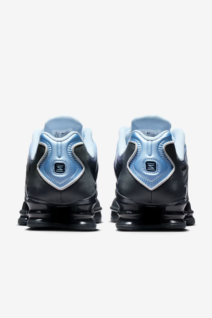 Shox TL Fade Sneakers - Blue Tint + Metallic Silver