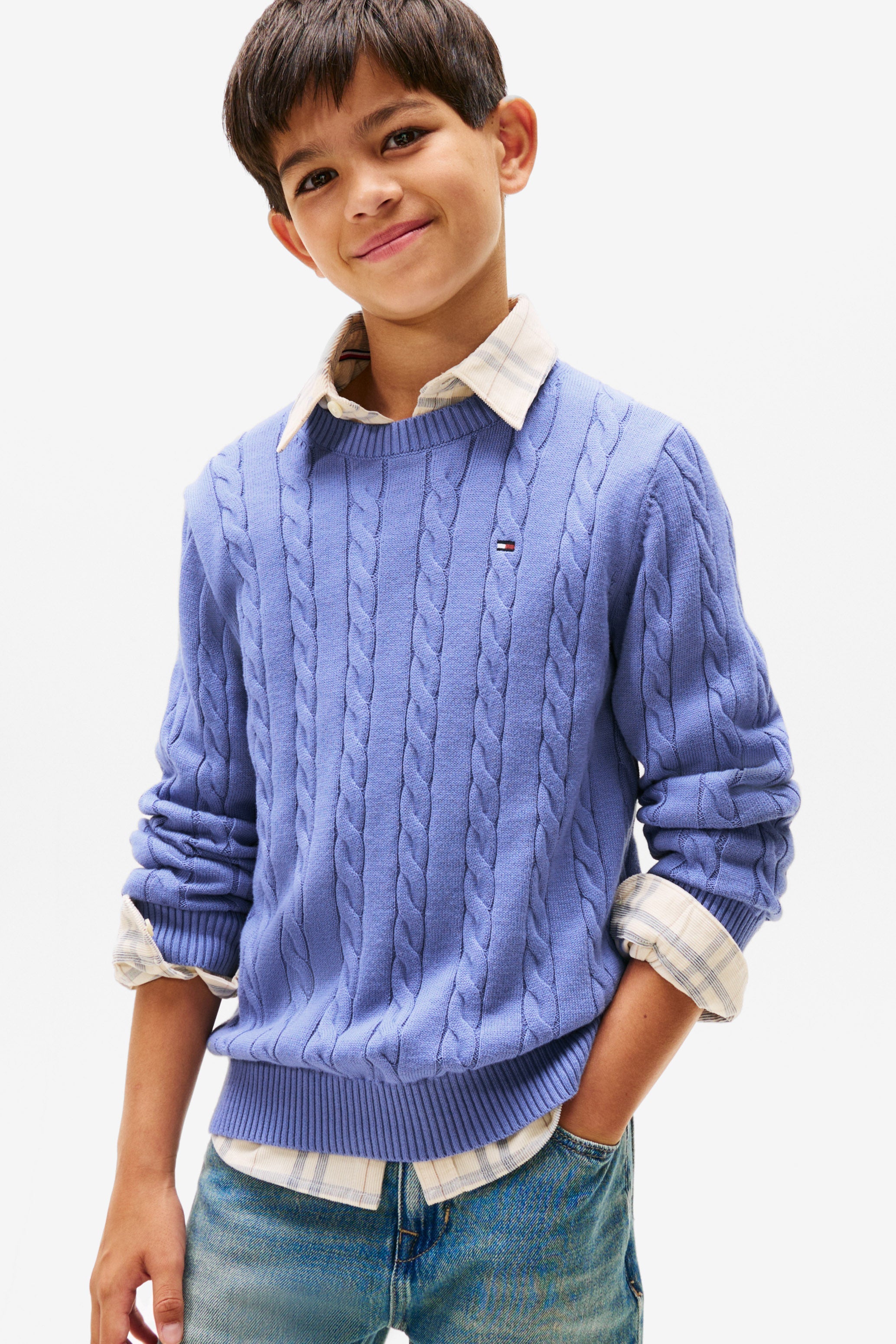 Strickpullover - Soft Sapphire