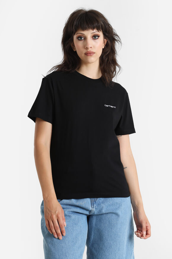 Embroidery T-Shirt - Black