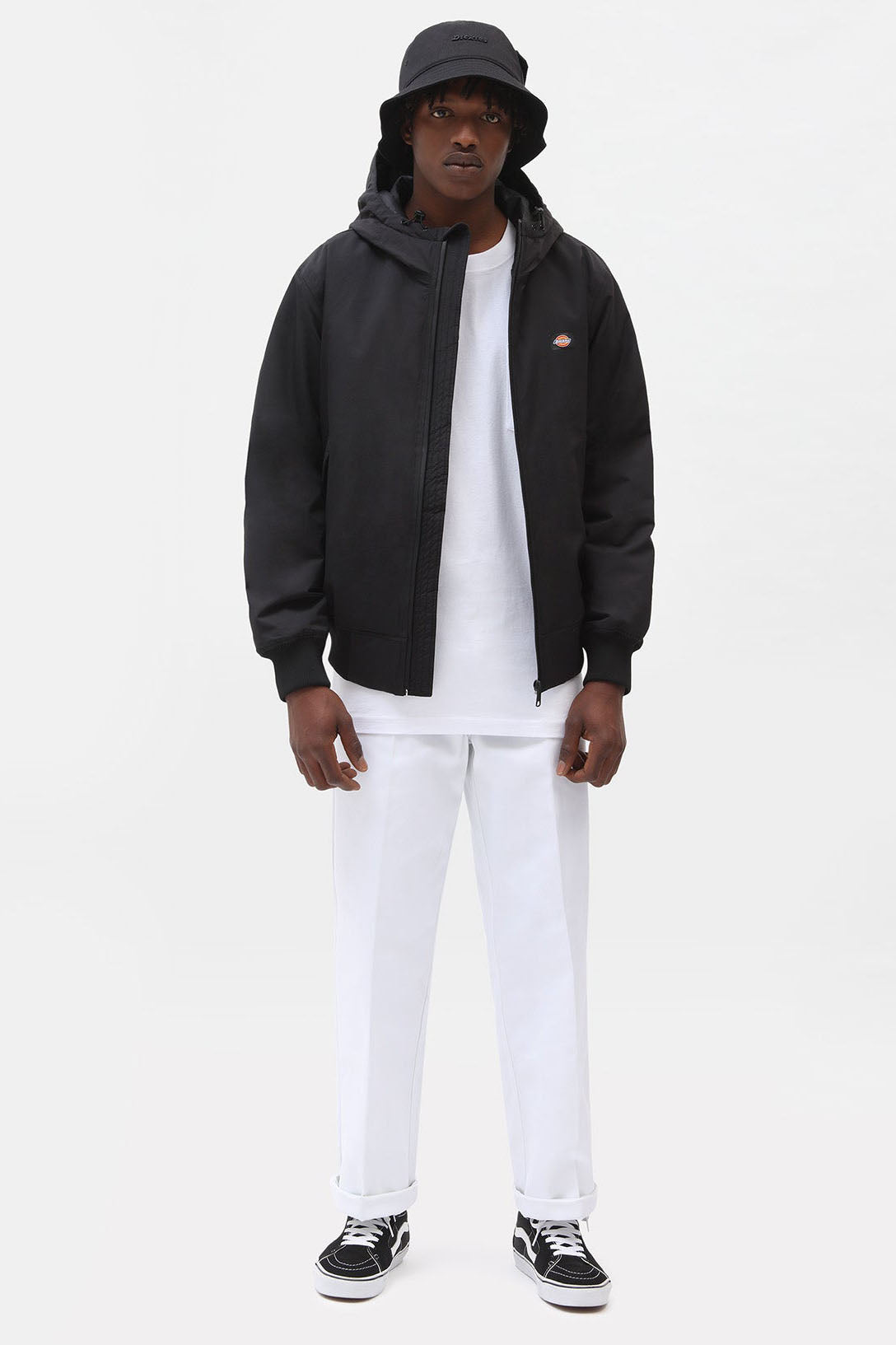 Wattierte Jacke - Black