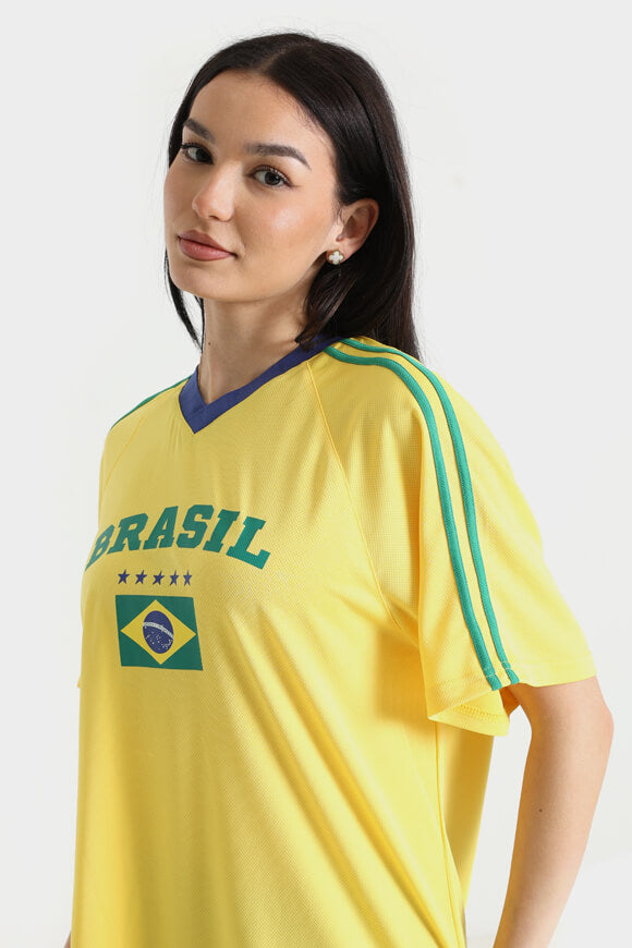 Mesh T-Shirt - Gelb