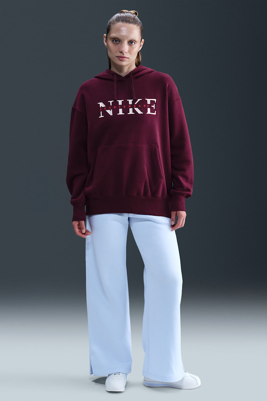 Phoenix Fleece Kapuzensweatshirt - Bordeaux