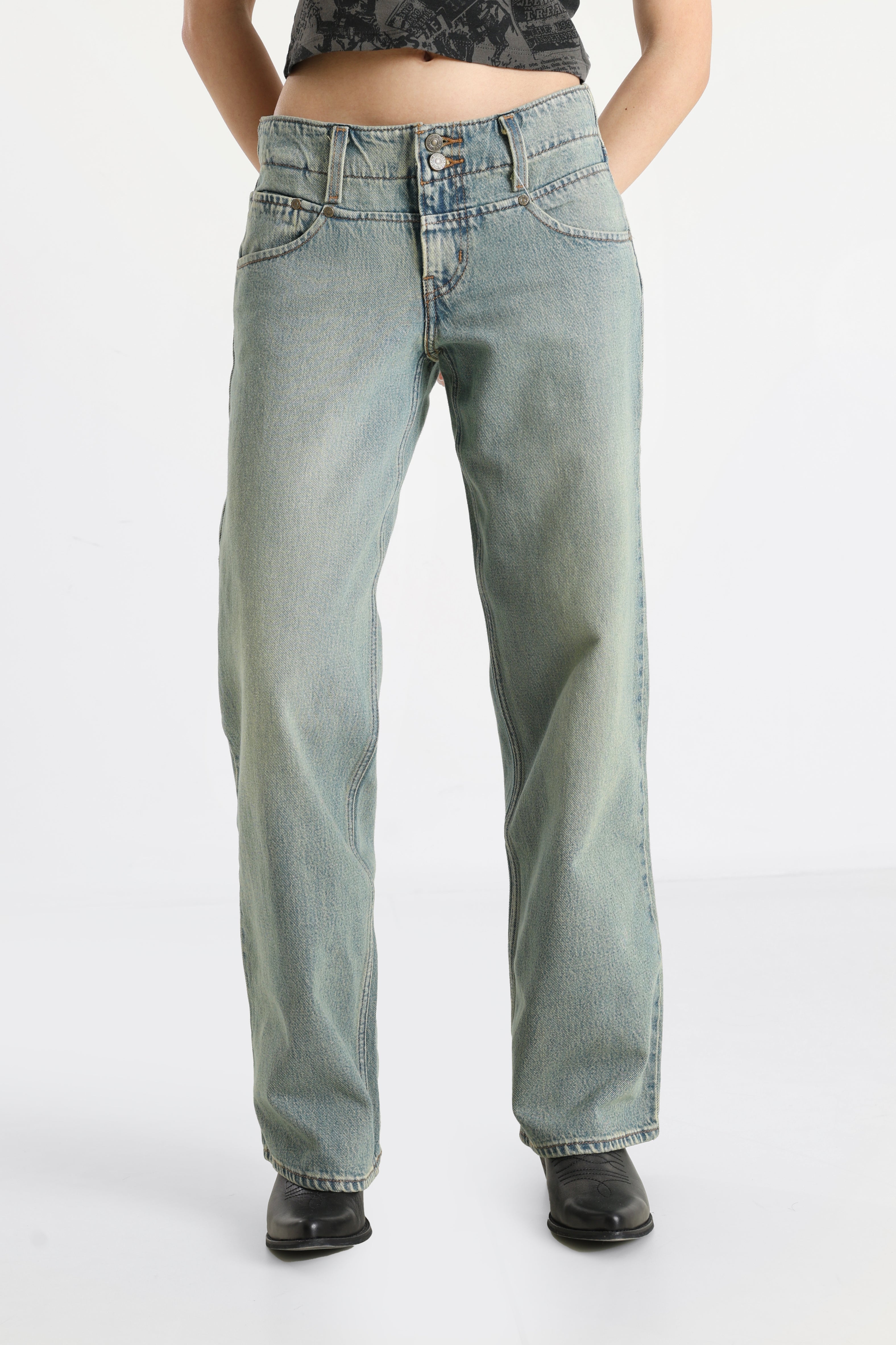 Loose Yoke Jeans - Miners Business