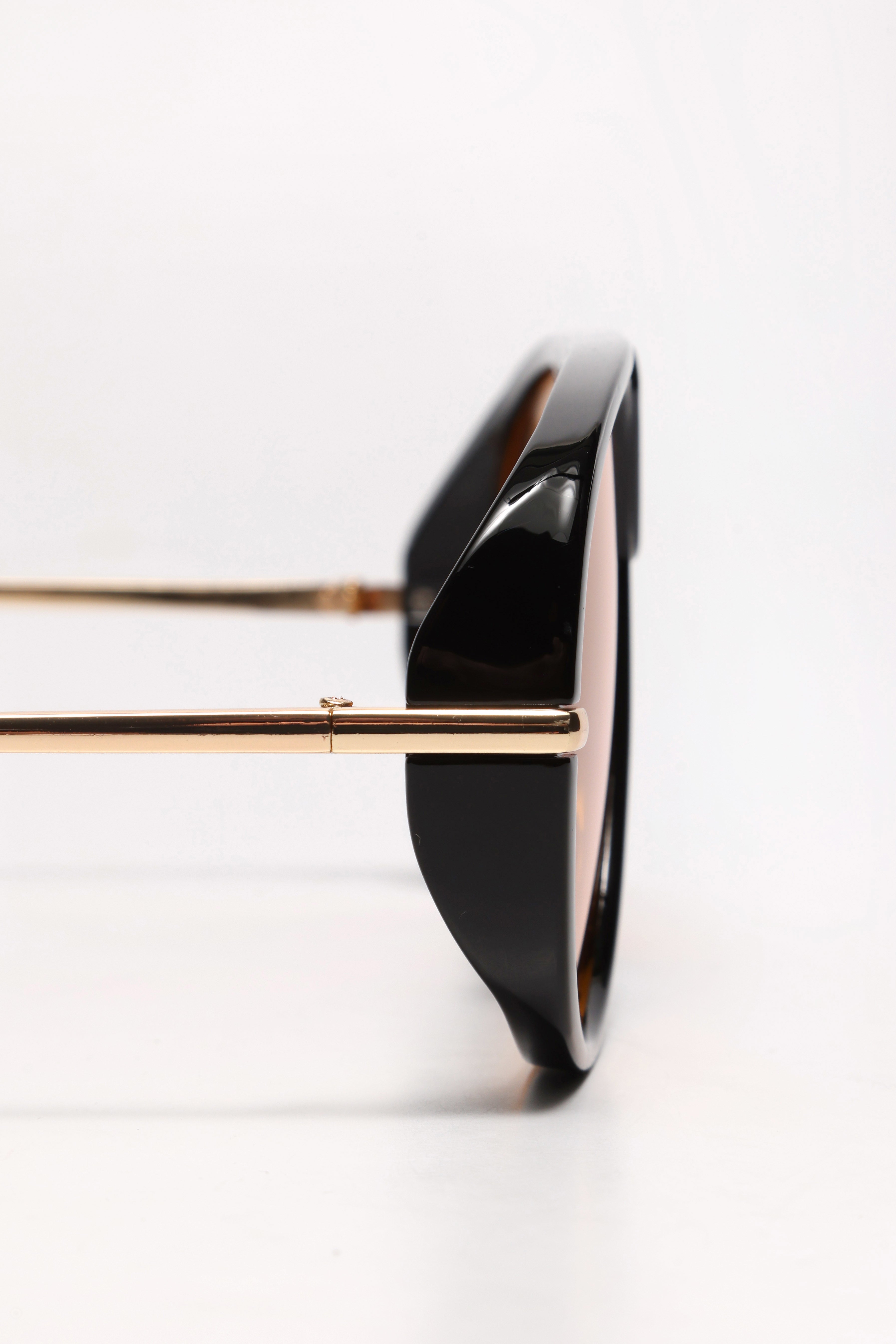 Sonnenbrille - Black + Gold + Orange