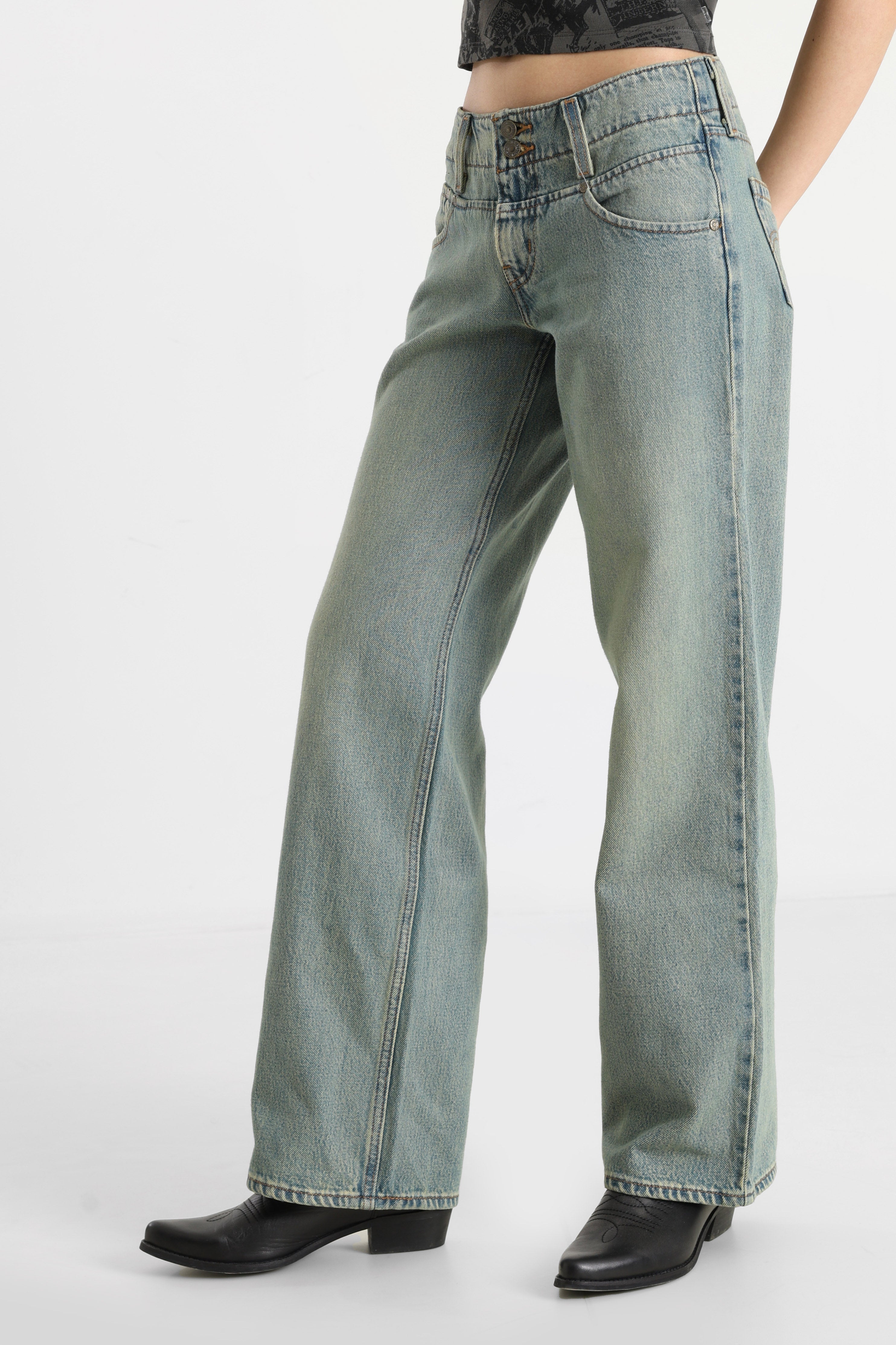 Loose Yoke Jeans - Miners Business