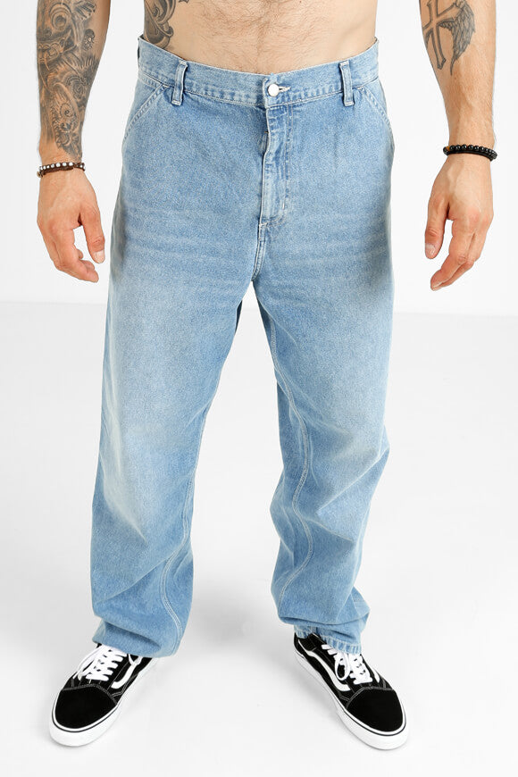 Relaxed Straight Fit Jeans L32 - Hellblau