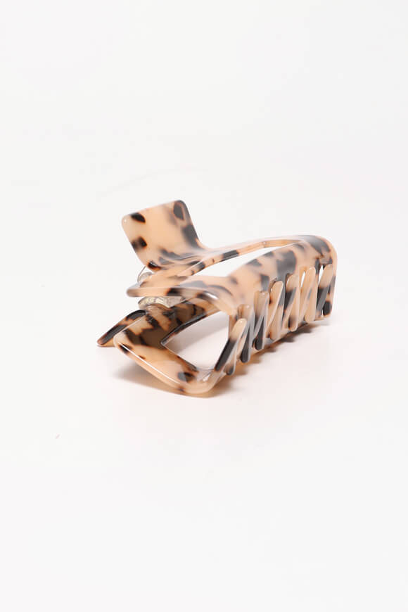 Haarklammer - Beige + Leo