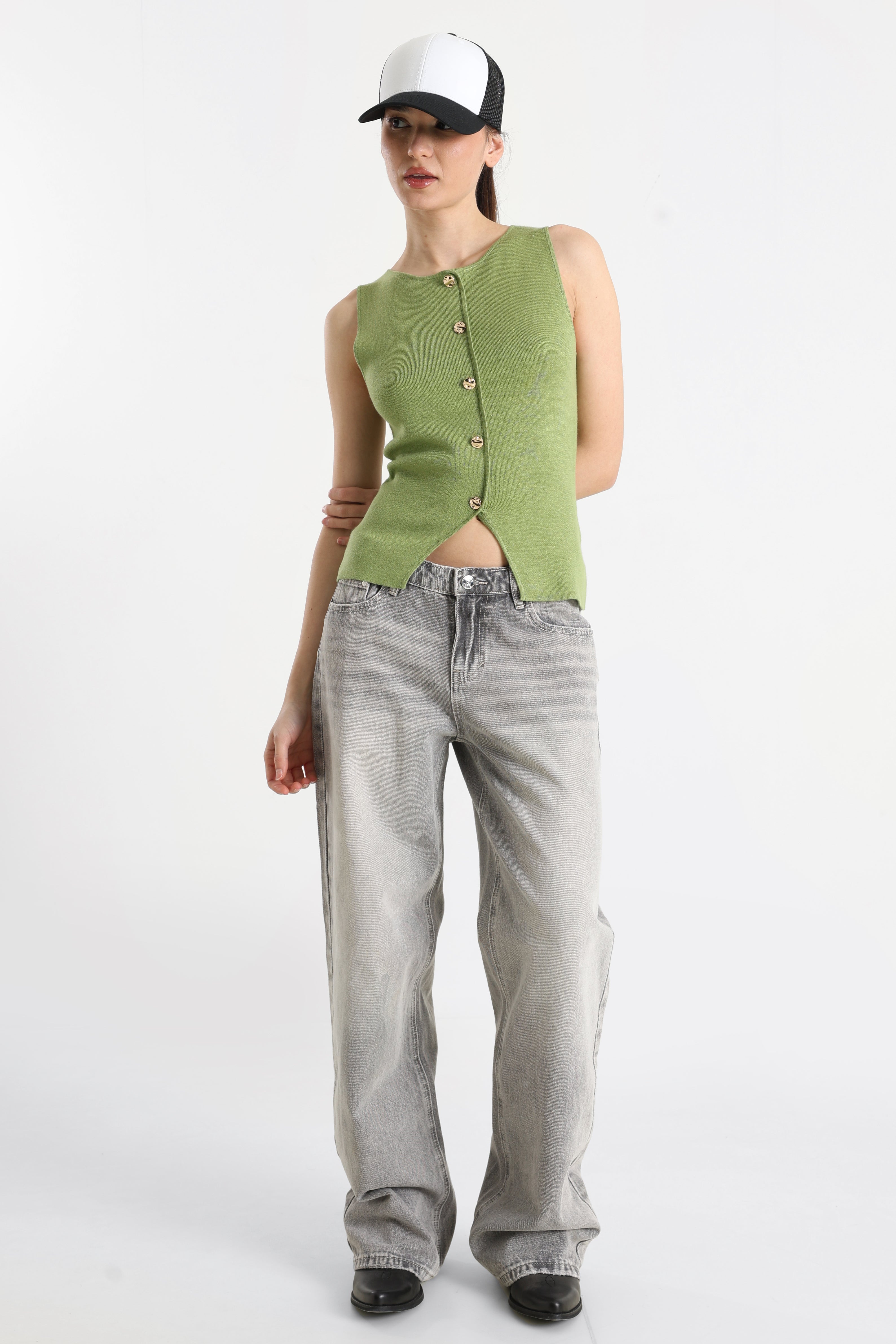 Stricktop - Grün