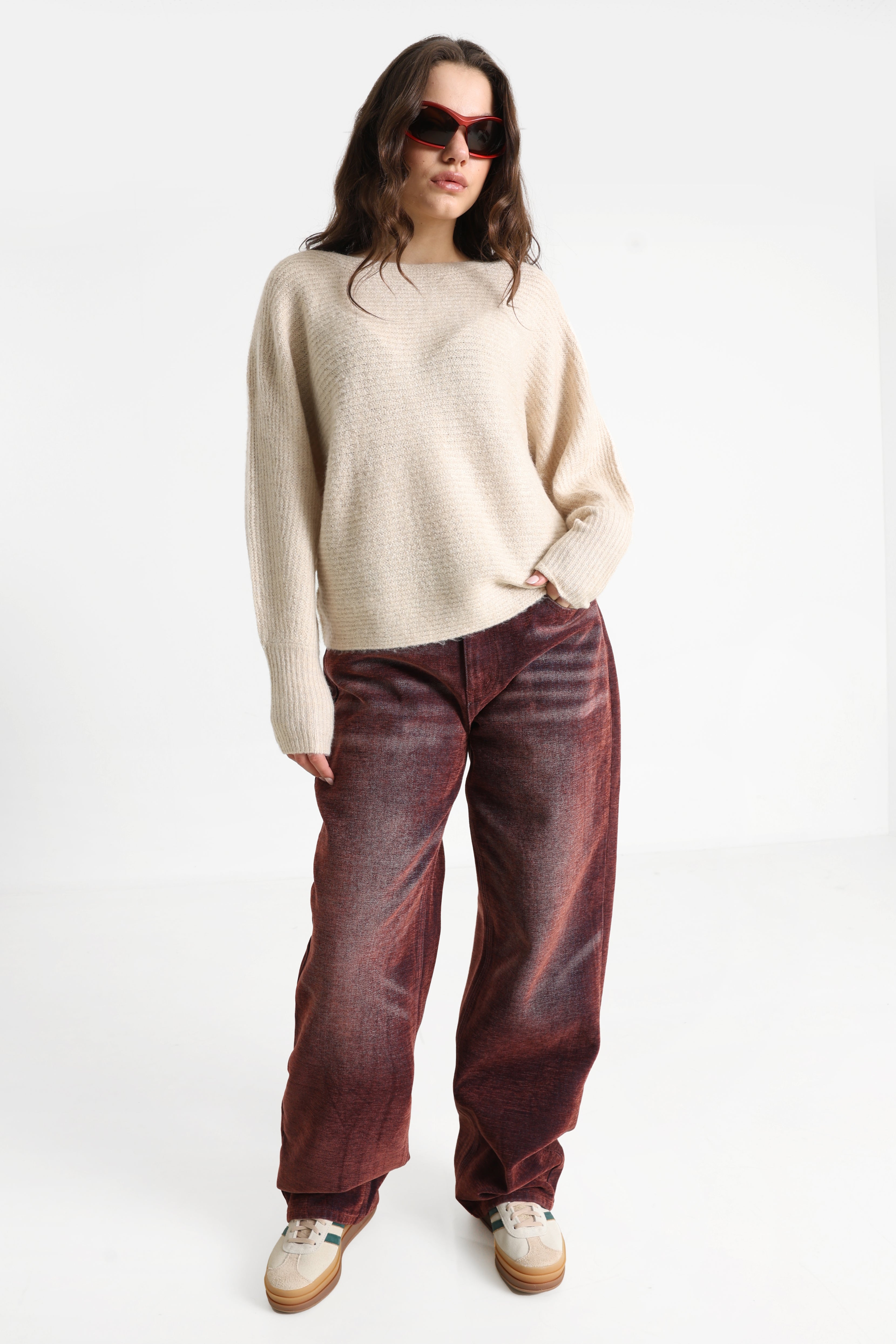 ONLDANIELLA Strickpullover - Ecru Melange