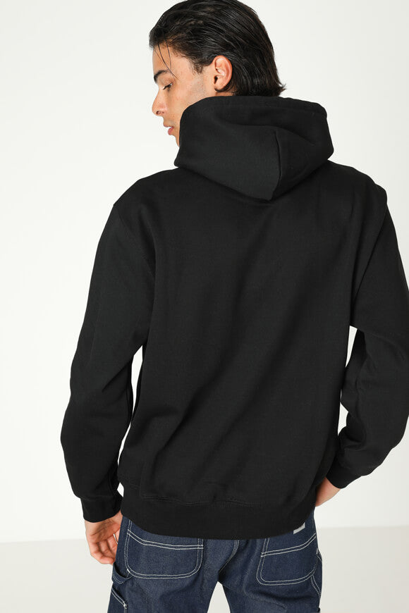 Kapuzensweatshirt - Schwarz_1
