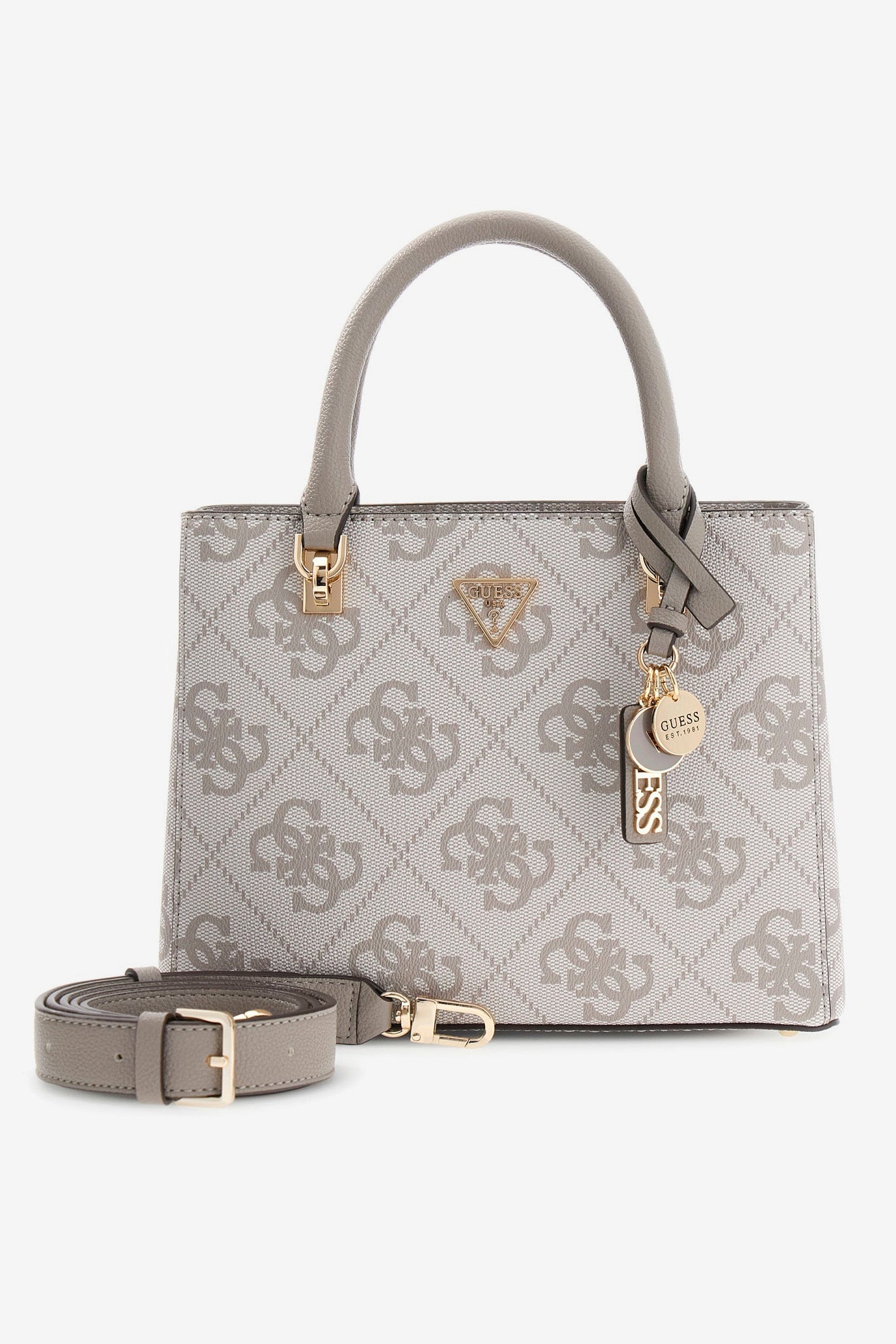 Noelle II Hand- / Umhängetasche - Dark Taupe