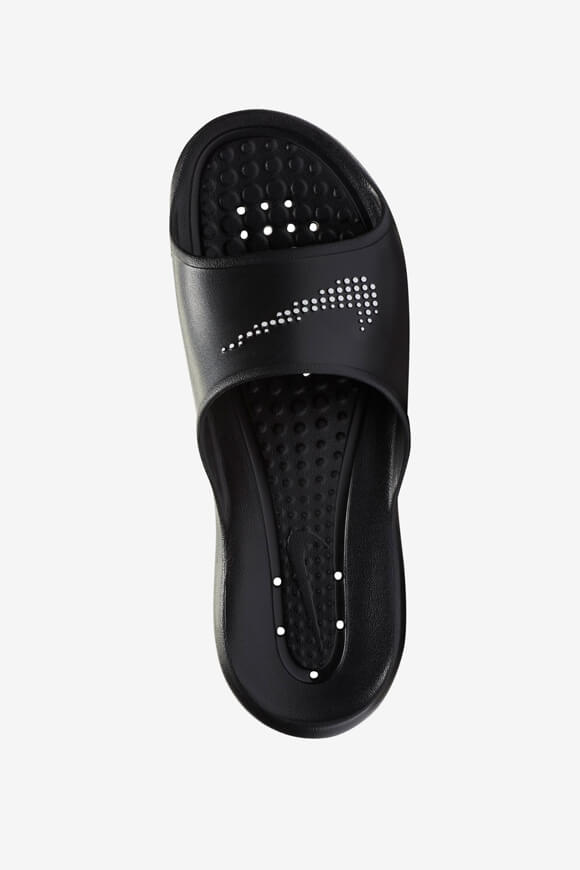 Victori One Shower Pantoletten - Black + White